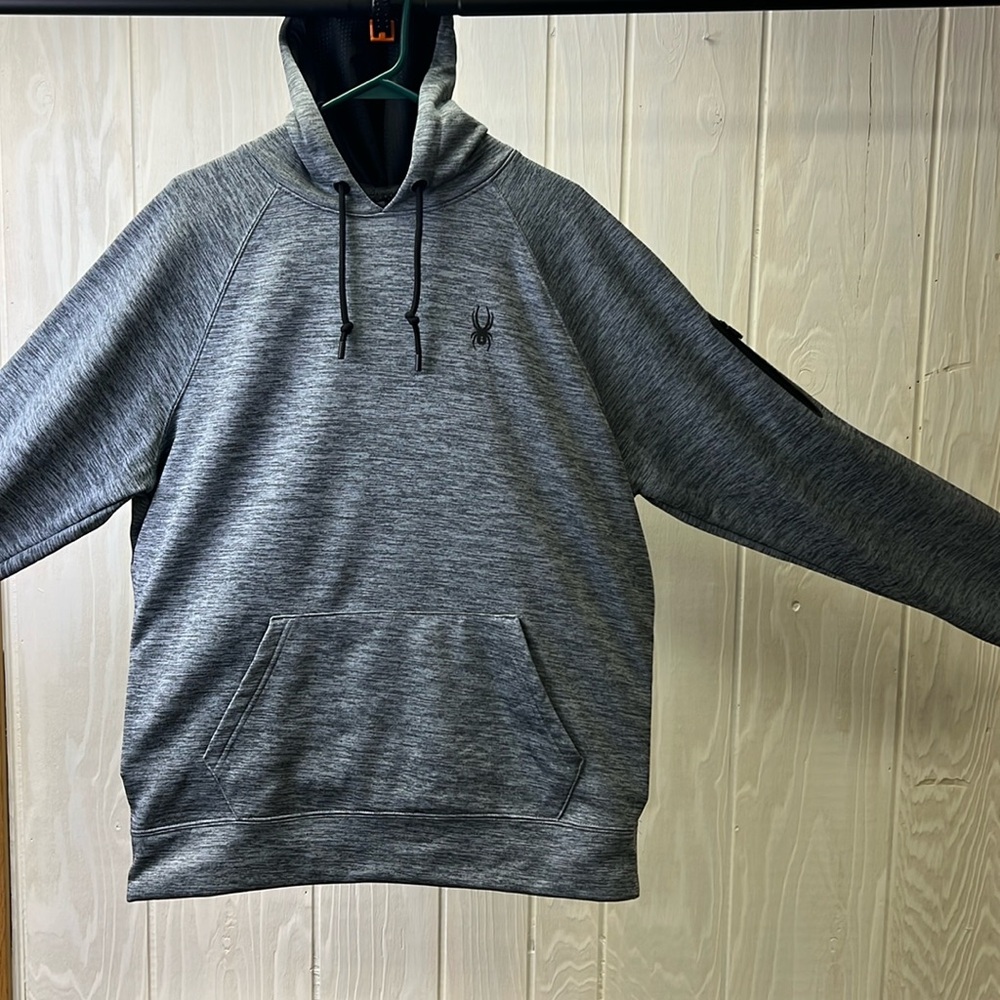 Spyder men’s used hoodie. Size Large